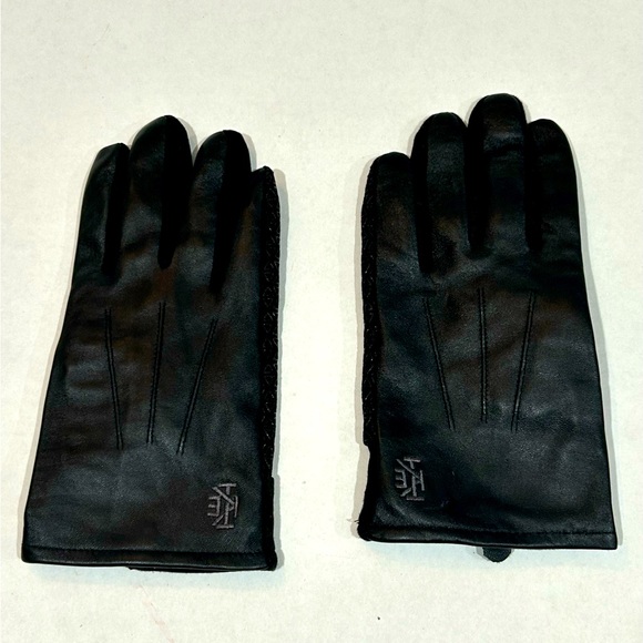 Leather gloves (worn once) - Picture 2 of 2